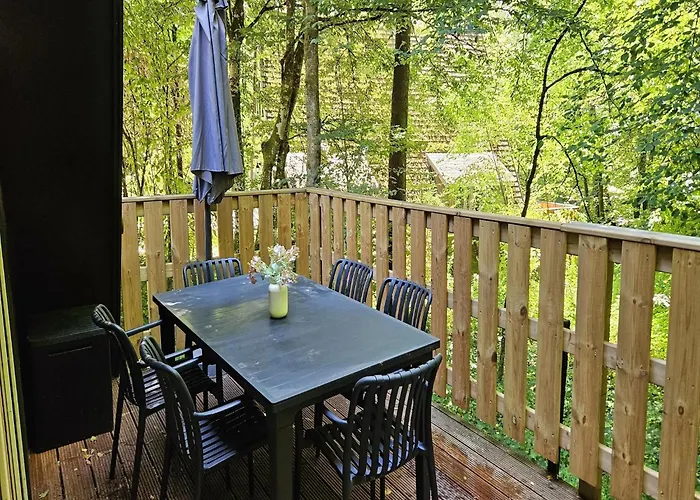 Fenced Country In Durbuy Chalet *